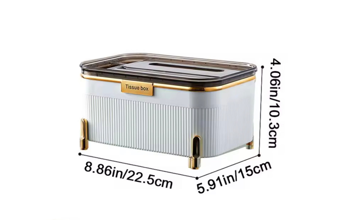 Multifunctional Plastic Vertical Tissue Box, Napkin Paper Container Desktop Organizer, Tissue Storage Box Multifunctional Plastic Vertical Tissue Box, Napkin Paper Container Desktop Organizer, Tissue Storage Box